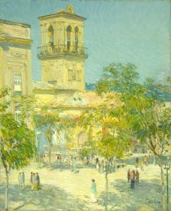 Street of the Great Captain, Cordoba by Childe Hassam