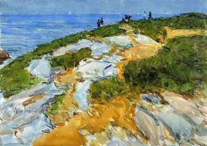 Sunday Morning, Appledore by Childe Hassam