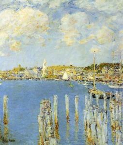 Gloucester Inner Harbor by Childe Hassam