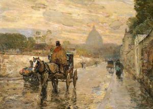 La Val du Grace, Spring Morning by Childe Hassam