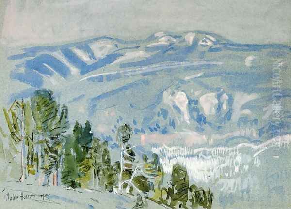 Looking towards Mount Adams from Mount Hood - view 1