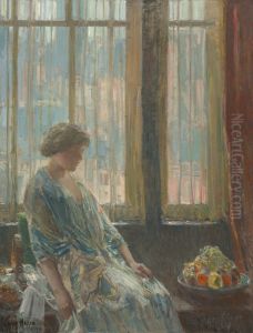 The New York Window by Childe Hassam
