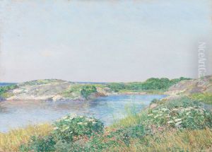 The Little Pond, Appledore by Childe Hassam