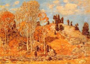The Cedar Lot, Old Lyme by Childe Hassam