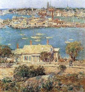 Gloucester Harbor 2 by Childe Hassam
