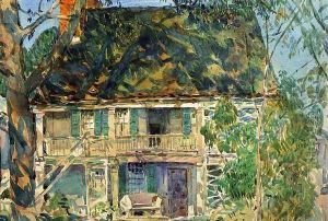 The Brush House 2 by Childe Hassam