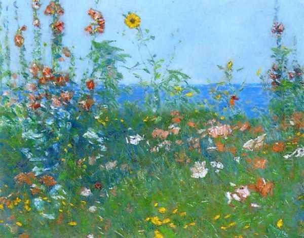 Poppies, Isles of Shoals - view 1