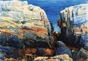 The Gorge, Appledore by Childe Hassam