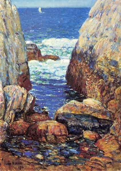 Sea and Rocks, Appledore, Isles of Shoals - view 1
