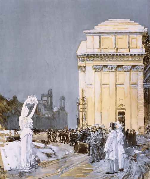Scene at the World's Columbian Exposition, Chicago, Illinois - view 1