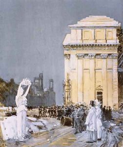 Scene at the World's Columbian Exposition, Chicago, Illinois