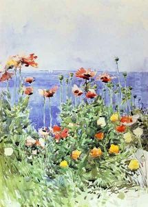 Poppies, Isles of Shoals 2 by Childe Hassam
