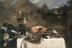 Still-Life with Olives 1634 by Willem Claesz. Heda