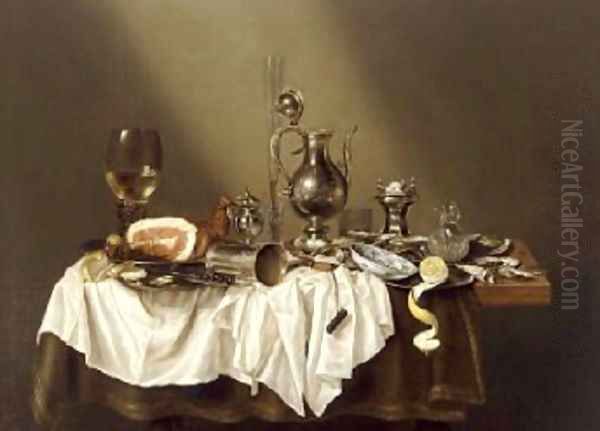 Banquet Piece with Ham 1656 - view 1