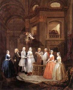The Marriage of Stephen Beckingham and Mary Cox c. 1729
