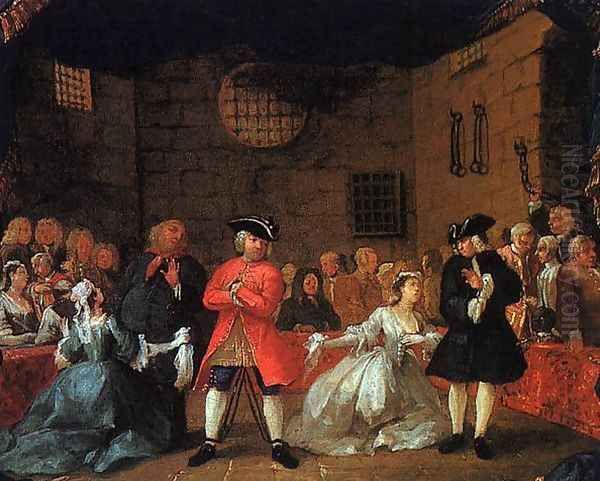 A Scene from the Beggar's Opera 1728-29 - view 1