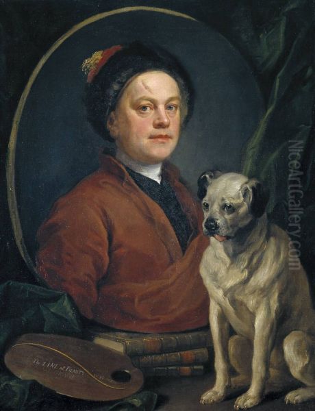 The Painter and his Pug 1745 - view 1