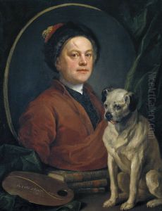 The Painter and his Pug 1745