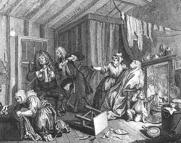 A Harlot's Progress, plate 5 of 6 - view 1