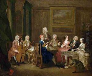 A Musical Party the Mathias Family