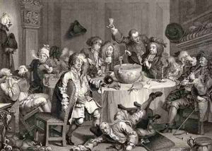 A Midnight Modern Conversation from The Works of William Hogarth by William Hogarth