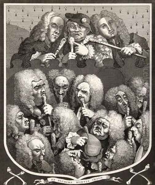 A Consultation of Physicians or The Company of Undertakers from The Works of William Hogarth - view 1