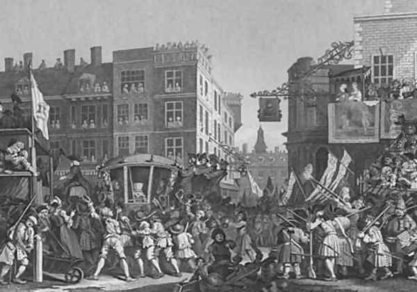 Columbus Breaking the Egg - view 1