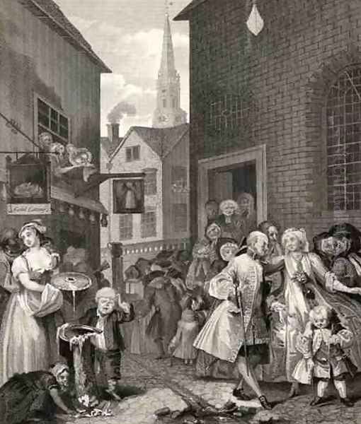 Times of the Day Noon from The Works of William Hogarth - view 1