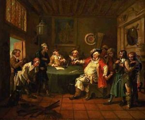 Falstaff Examining his Recruits from Henry IV by Shakespeare