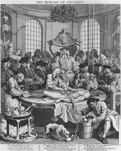 Autopsy or The Reward of Cruelty from The Four Stages of Cruelty by William Hogarth