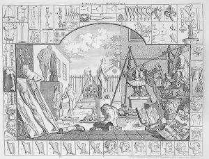 Analysis of Beauty Plate 1 by William Hogarth