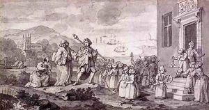 Study for the Foundlings by William Hogarth