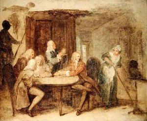 The Antiquaries by William Hogarth