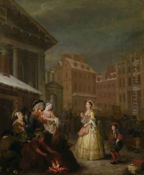 The Four Times of Day Morning by William Hogarth