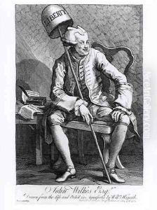 John Wilkes 1727-97 by William Hogarth