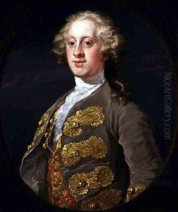 William Cavendish Marquess of Hartington by William Hogarth