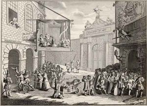 Masquerades and Operas Burlington Gate from The Works of Hogarth by William Hogarth
