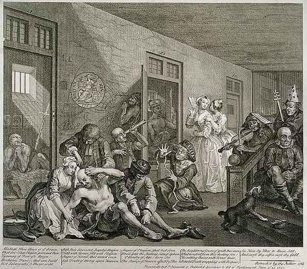 Plate VIII from A Rakes Progress - view 1
