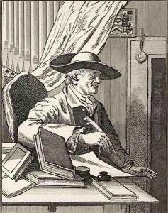 Dr Thomas Morell from The Works of Hogarth by William Hogarth