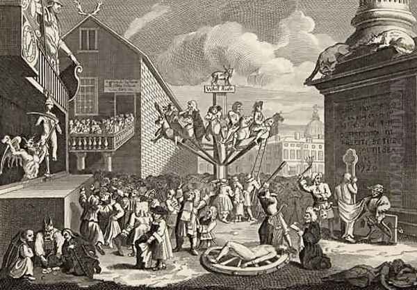 Emblematical print of the South Sea - view 1