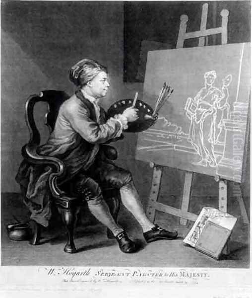 Self Portrait Painting the Comic Muse - view 1