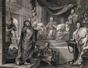 Paul before Felix from The Works of William Hogarth by William Hogarth