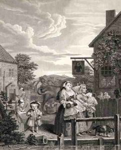 Times of the Day Evening from The Works of William Hogarth by William Hogarth