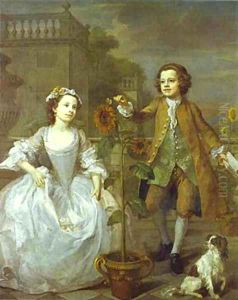 The Mackinen Children 1747 by William Hogarth