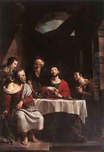 Supper At Emmaus 1808 by William Hogarth