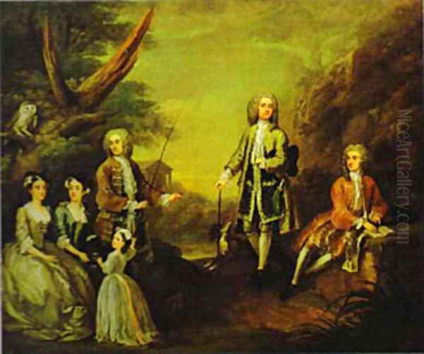 The Ashley And Popple Family 1730 - view 1