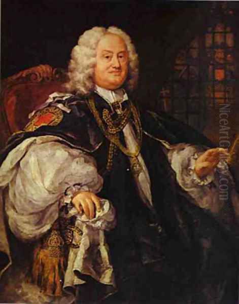 Bishop Benjamin Hoadly 1743 - view 1