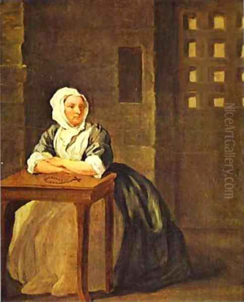 Sarah Malcolm In Prison 1733 - view 1