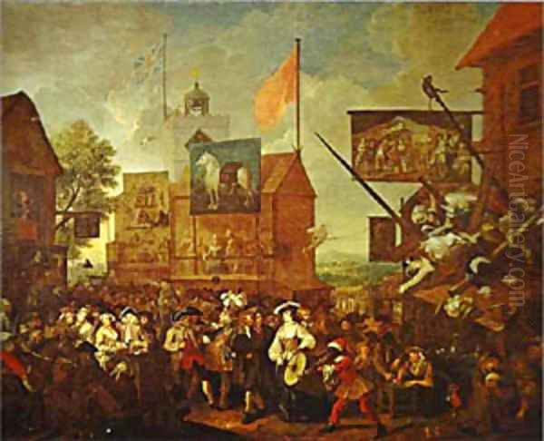 Southwark Fair 1733 - view 1