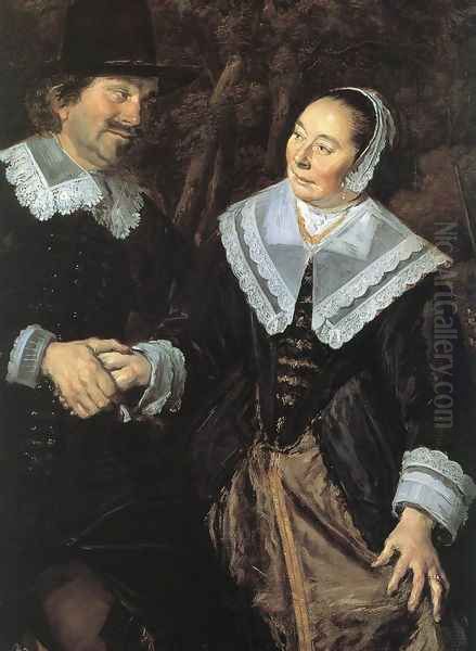 Family Group in a Landscape (1) (detail) c. 1648 - view 1